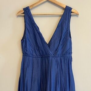 GAP Cotton Deep V neck Summer Dress